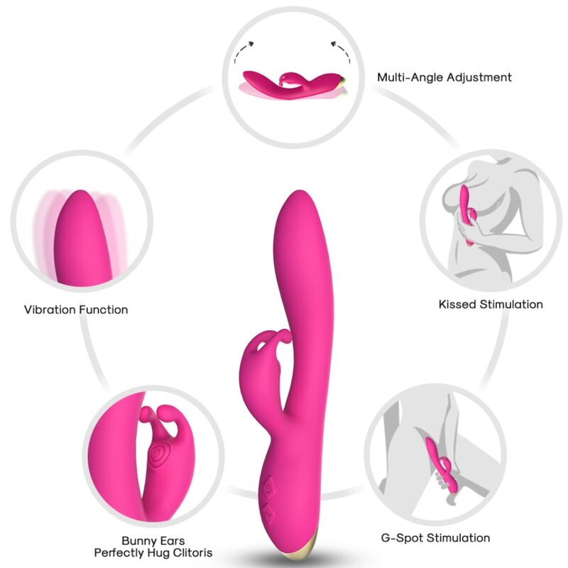 Vibrador Rabbit Bonnie - Fucsia
