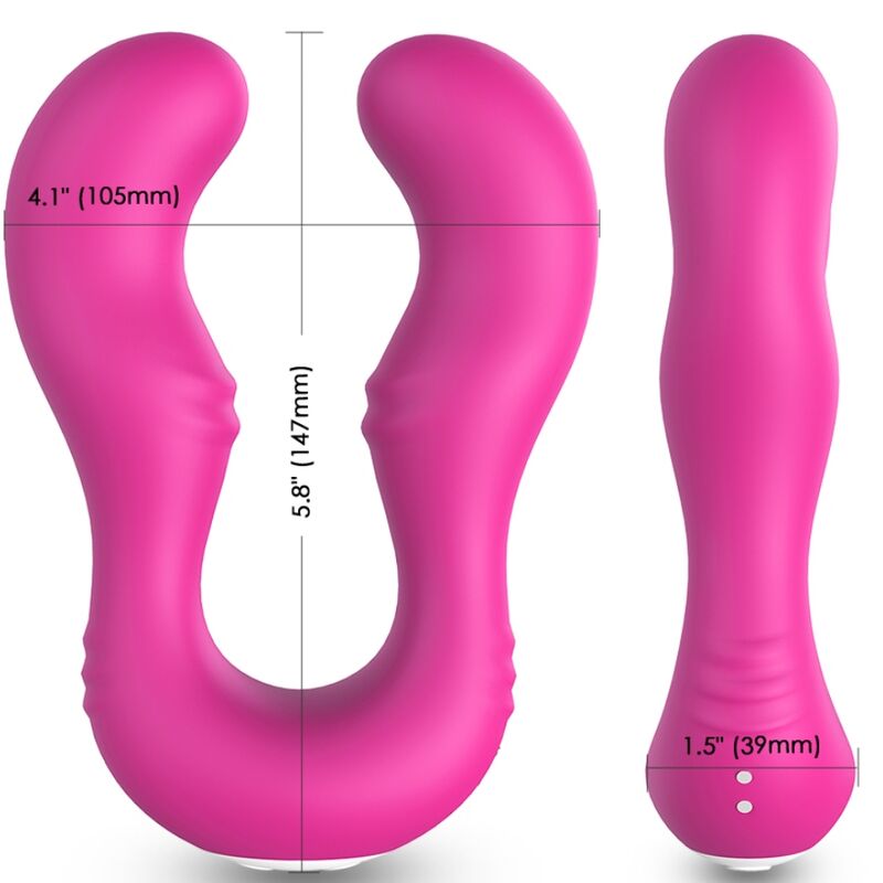 Vibrador Seraph com Duplo Controlo Remoto
