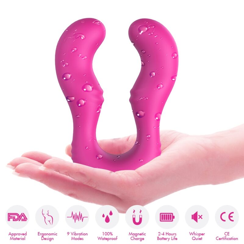 Vibrador Seraph com Duplo Controlo Remoto