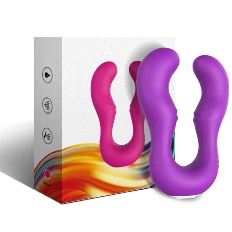 Seraph Purple Double Remote Vibrator