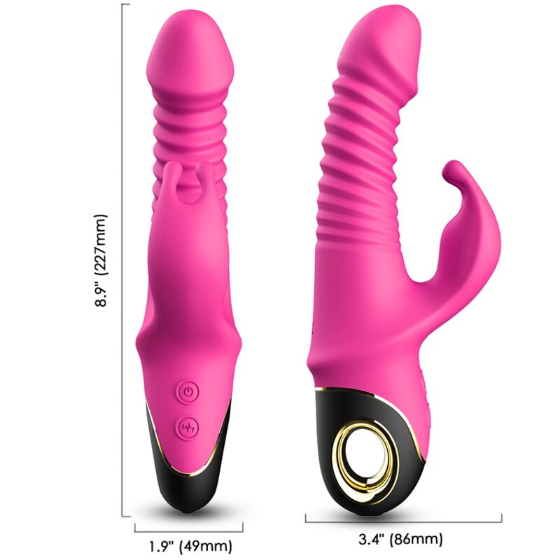 Zing Rabbit Vibrator - Fuchsia