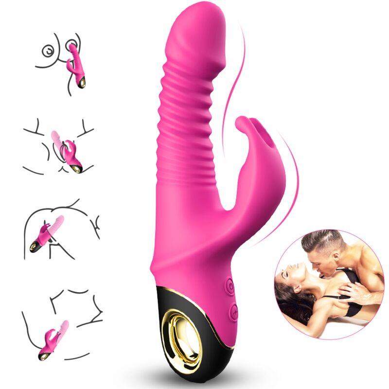 Zing Rabbit Vibrator - Fuchsia
