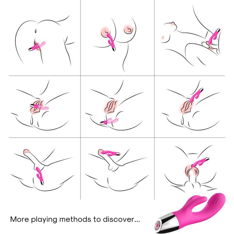Fuchsia Rabbit Vibrator