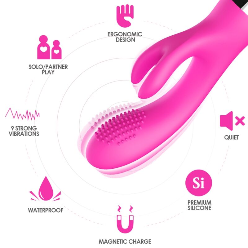 Fuchsia Rabbit Vibrator