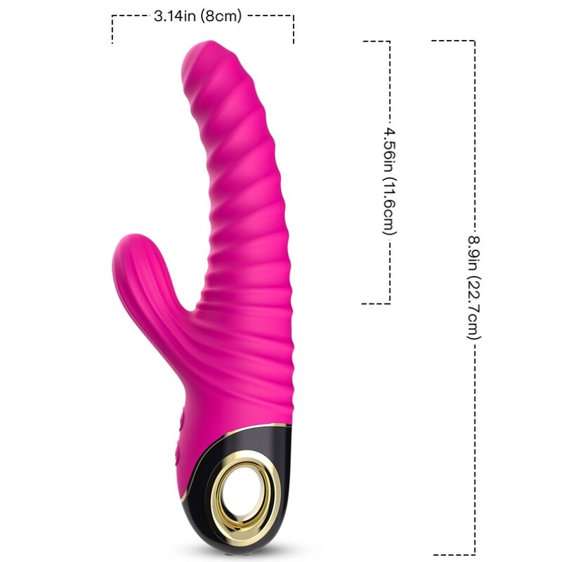 Vibrador de Silicona Eternity - Fucsia