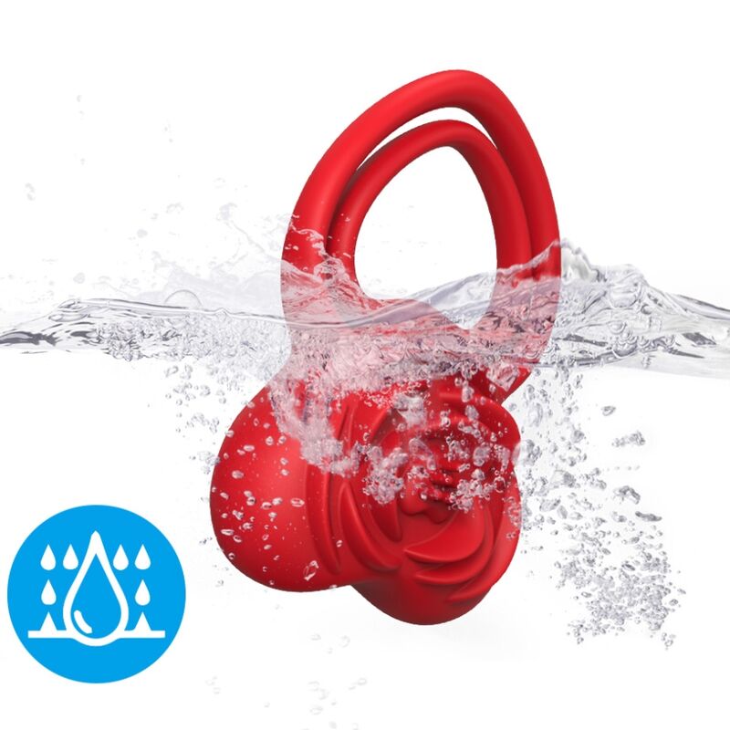 Heart-Shaped Red Ring Vibrator