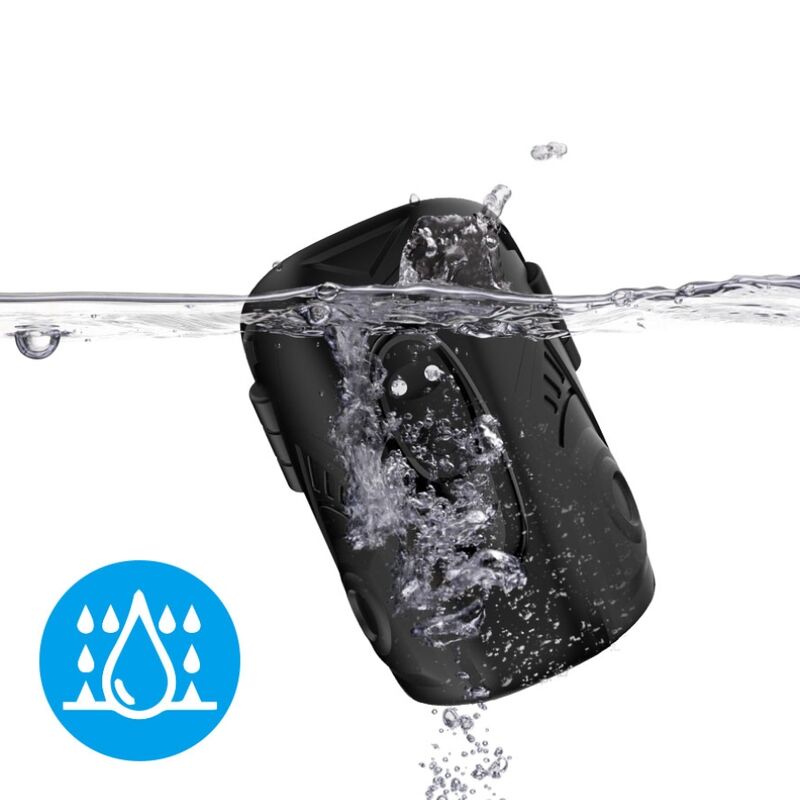 Dual Pleasure Masturbator & Vibrator - Black