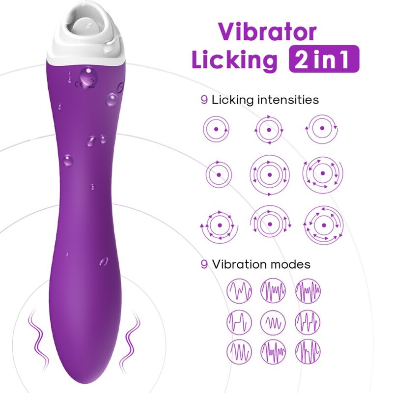 Fairyland Purple Vibrating Clitoral Toy
