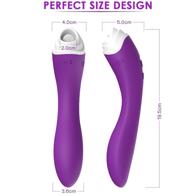 Fairyland Purple Vibrating Clitoral Toy