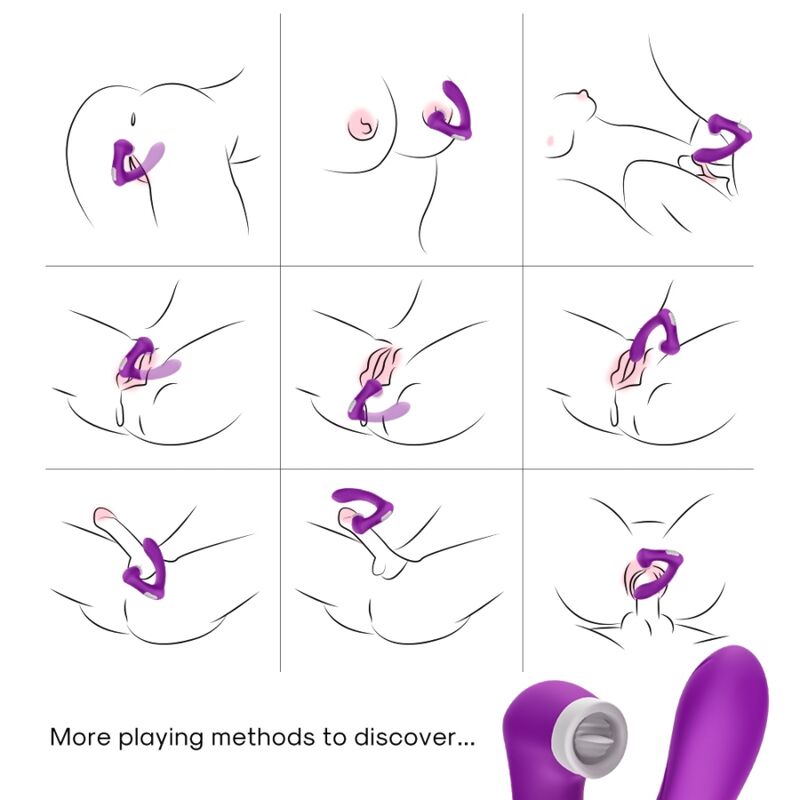 Secretkiss Curved Vibrating Clit Stimulator