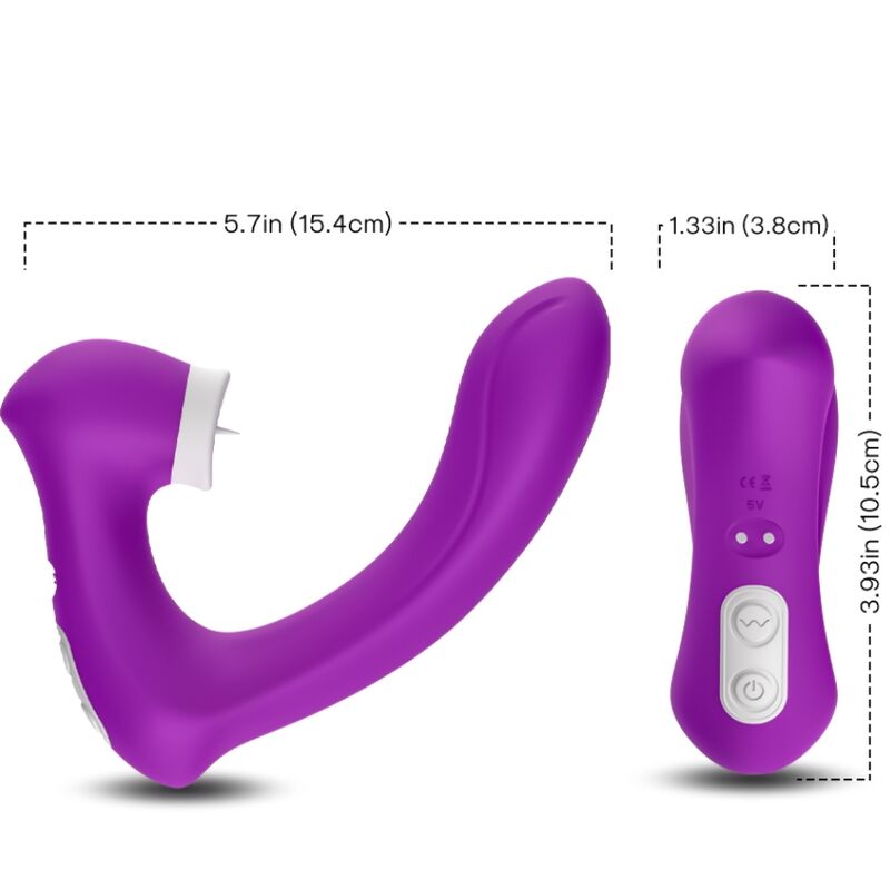 Secretkiss Curved Vibrating Clit Stimulator