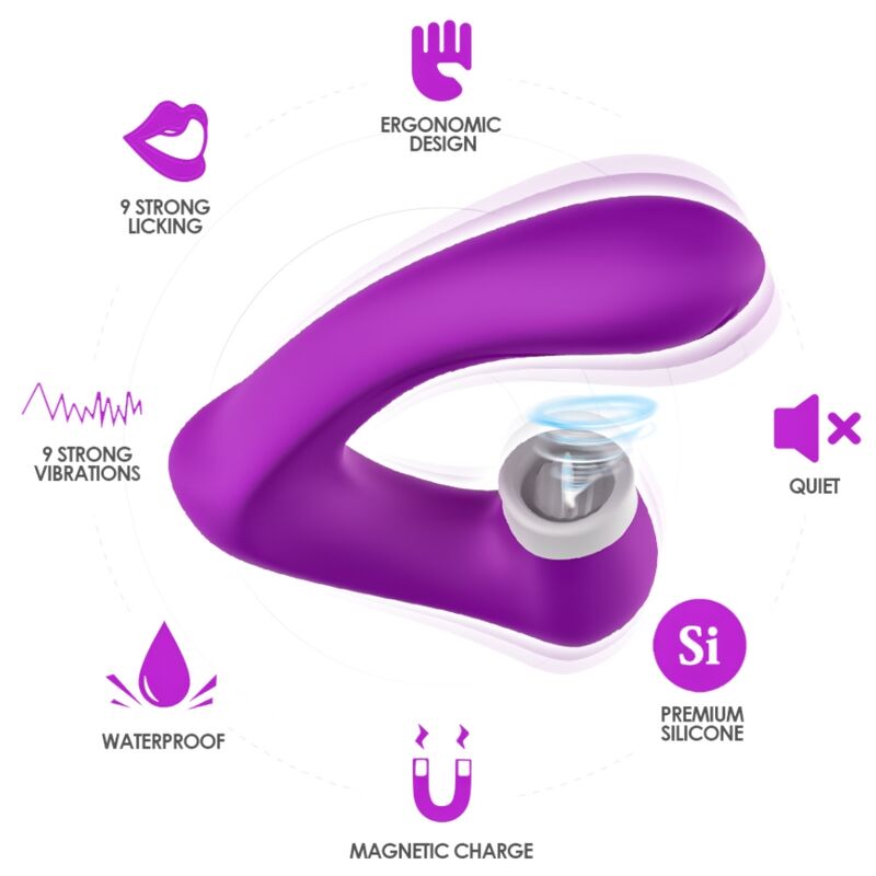 Secretkiss Curved Vibrating Clit Stimulator