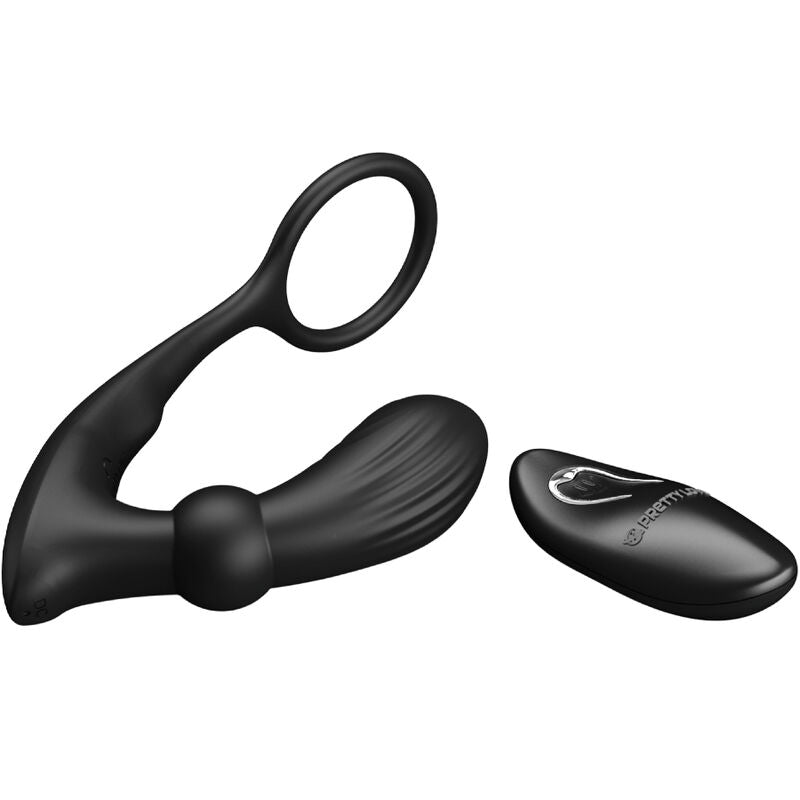 Warren Black Vibrating Anal Ring