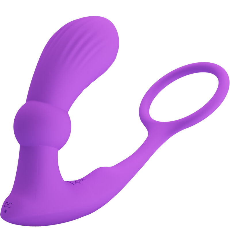 Warren Violet Vibrating Anal Ring