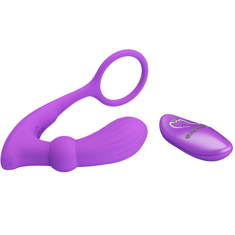 Warren Violet Vibrating Anal Ring