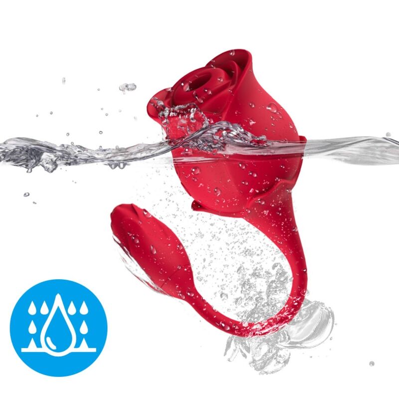 Rose Licking Vibrator - 10 Modes