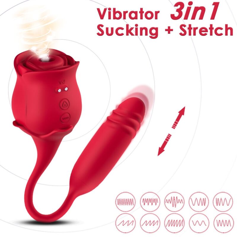 Roseknigth Licking Vibrating Clitoral Toy
