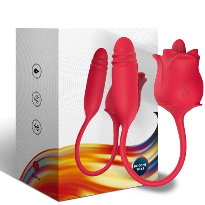 Rose 3-in-1 Pleasure Stimulator