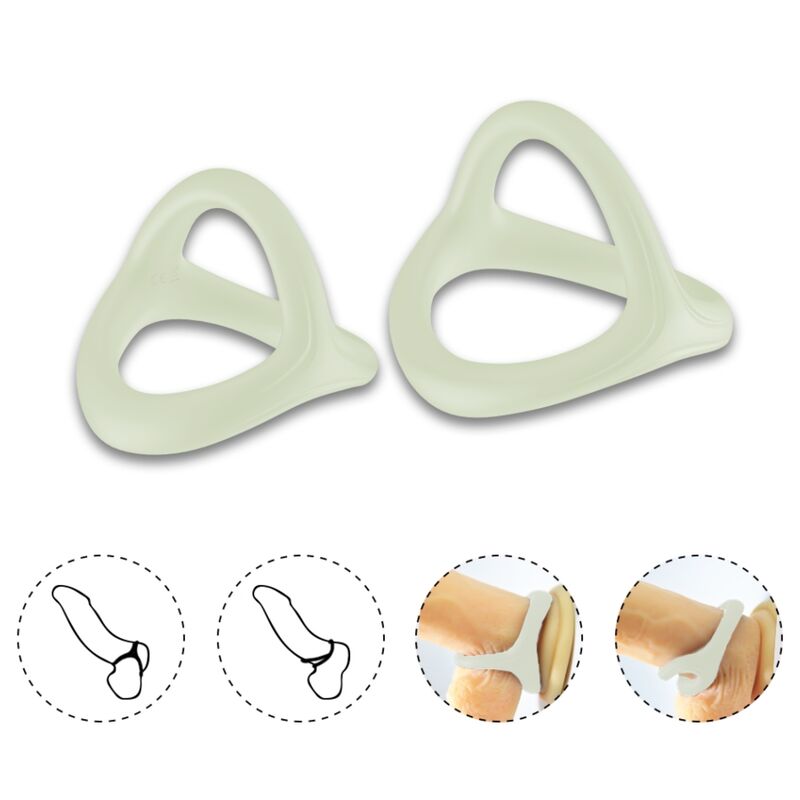 Tresor Double Luminous Silicone Ring