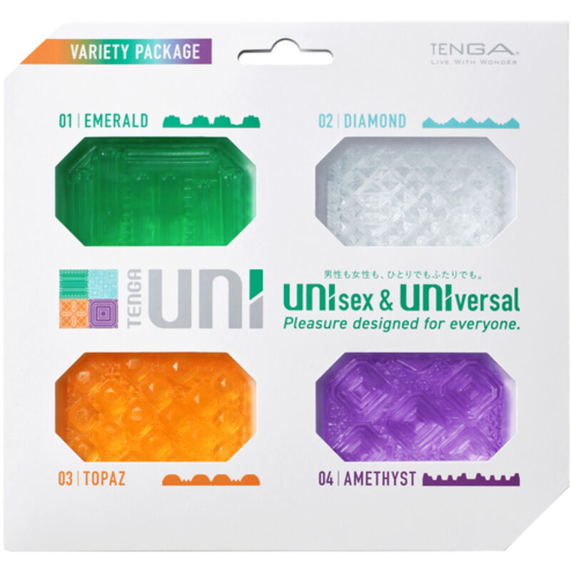 Pack de 4 Dedales Masturbadores Variados