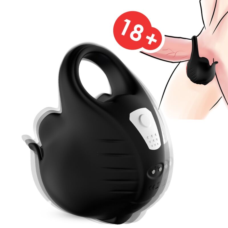 Remote Control Vibrating Cupping Ring
