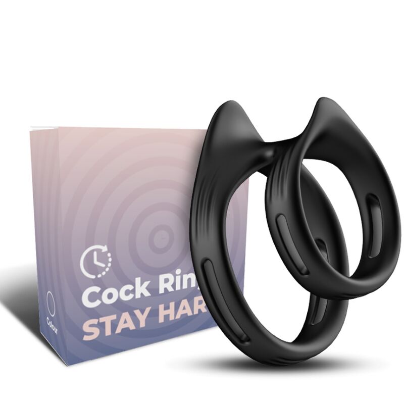 Black Dual Ring Double Elastic Enhancer