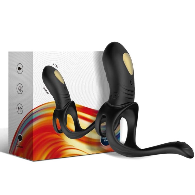 Joy Jumper Vibrating Couples Ring & Remote Anal Plug