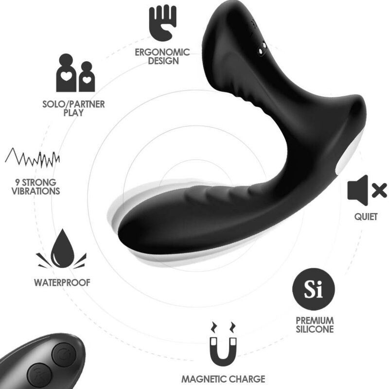 Storm Remote Control Anal Prostate Plug
