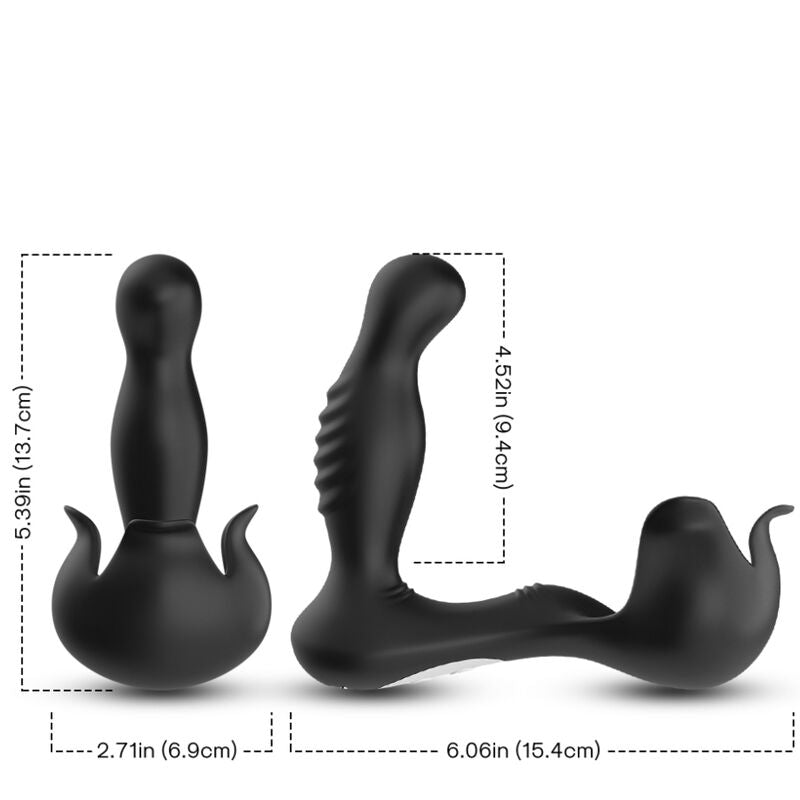 Remote Control Anal & Testicle Vibrator