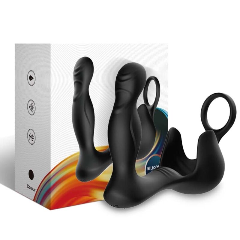 Remote Control Vibrating Anal & Testicle Ring