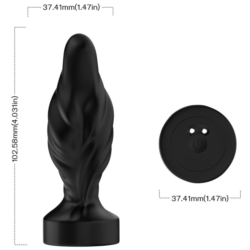 Remote Control Vibrator & Anal Plug