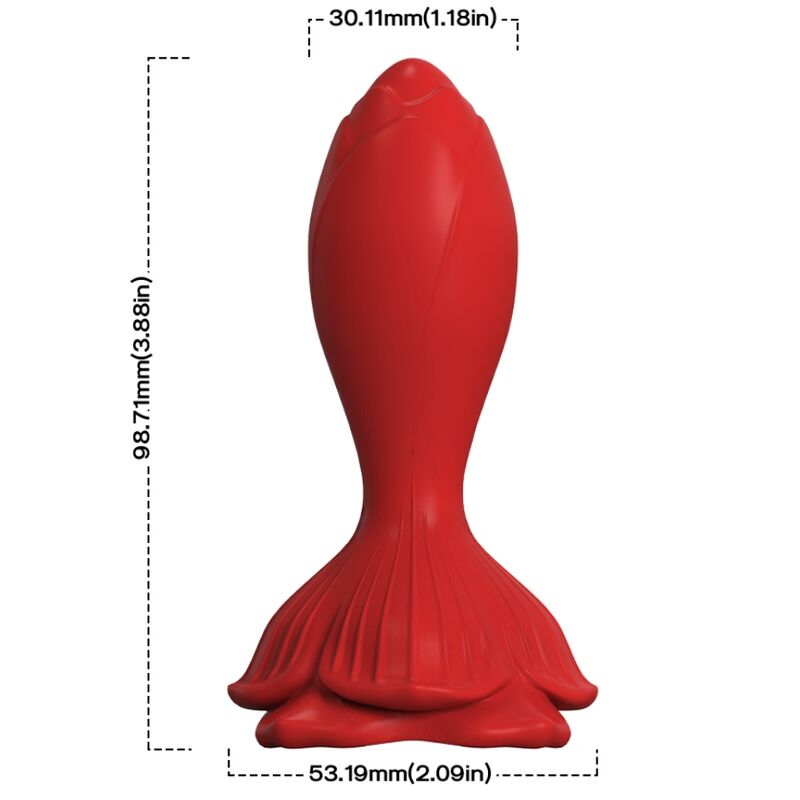 Pink Vibrator & Small Remote Anal Plug