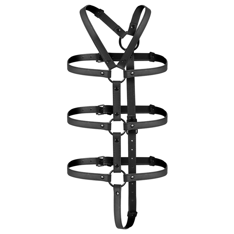 Full-Body Adjustable Bondage Harness