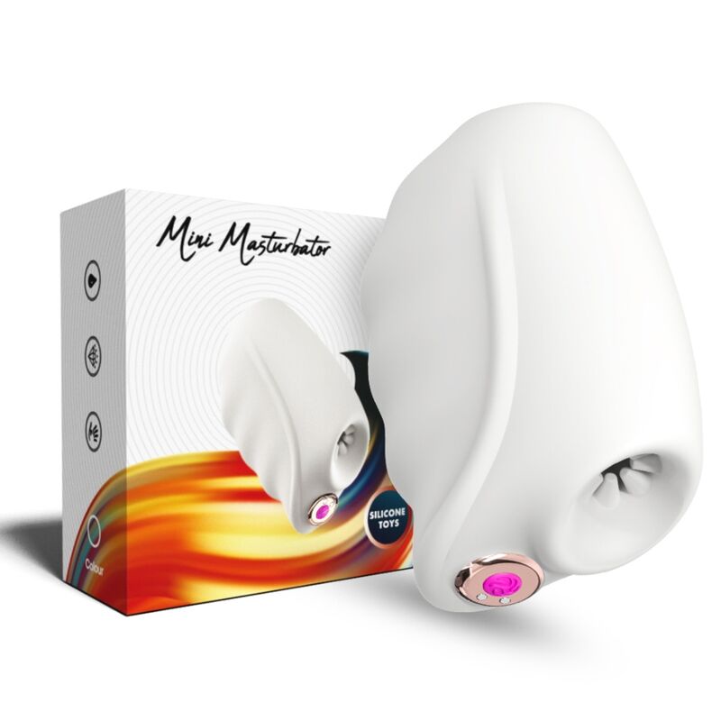 Transparent Master Masturbator & Vibrator