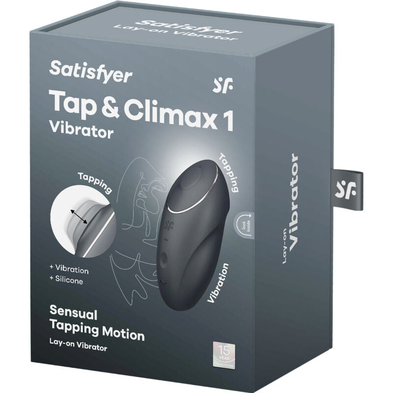Tap & Climax 1 Vibrador de Contacto - Negro