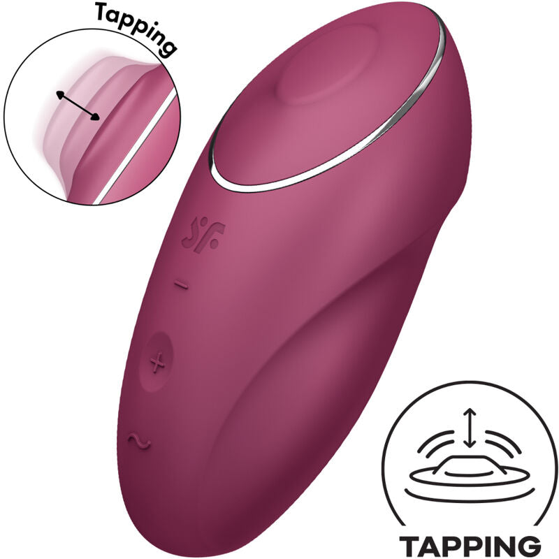 Tap & Climax 1 Vibrador de Contacto - Rojo