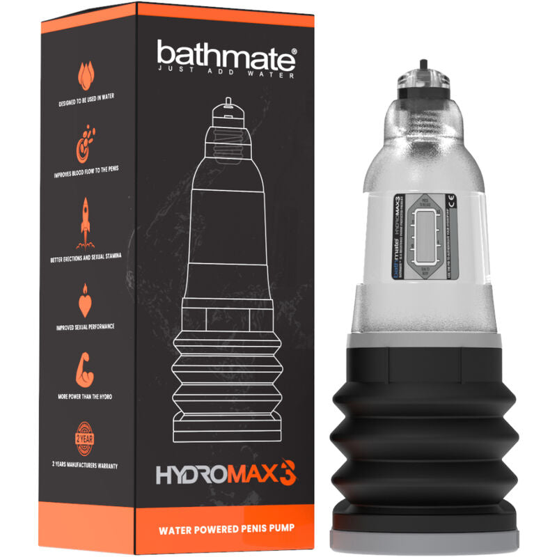 Hydromax 3 Transparent Penis Pump