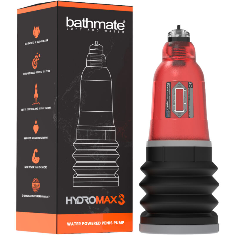 Hydromax 3 Red Penis Pump