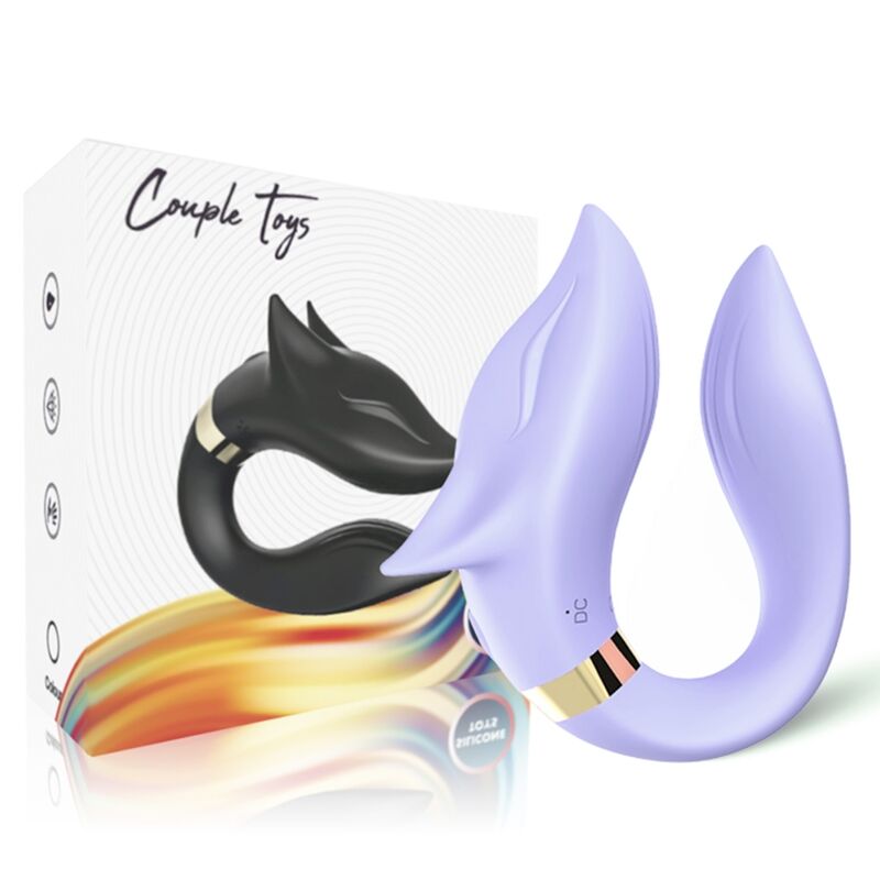 Remote Control Fox Couples Vibrator