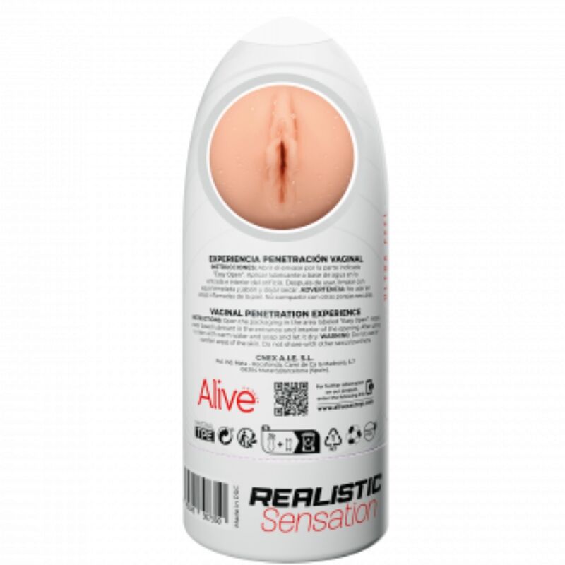 Flex Male Vaginal Masturbator Size M