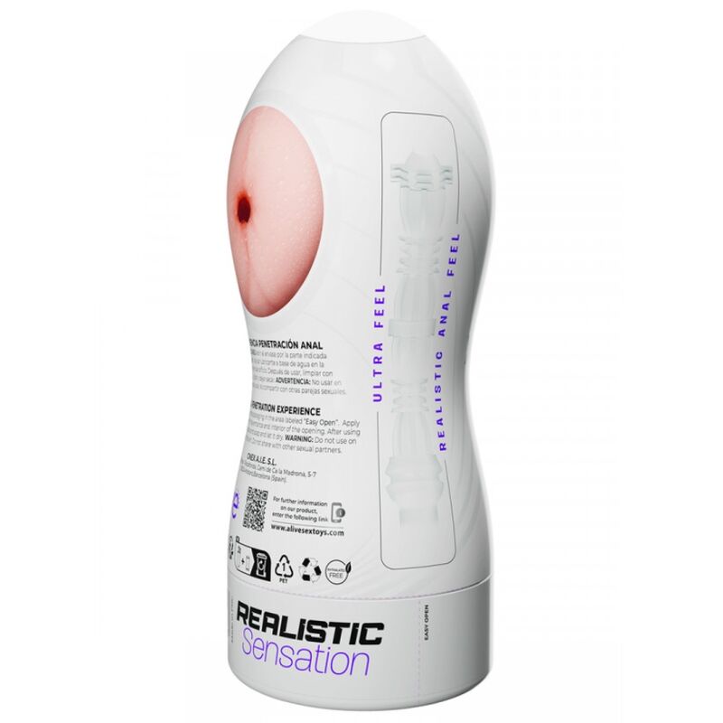 Masturbador Anal Masculino Maxi Flex Tamanho L