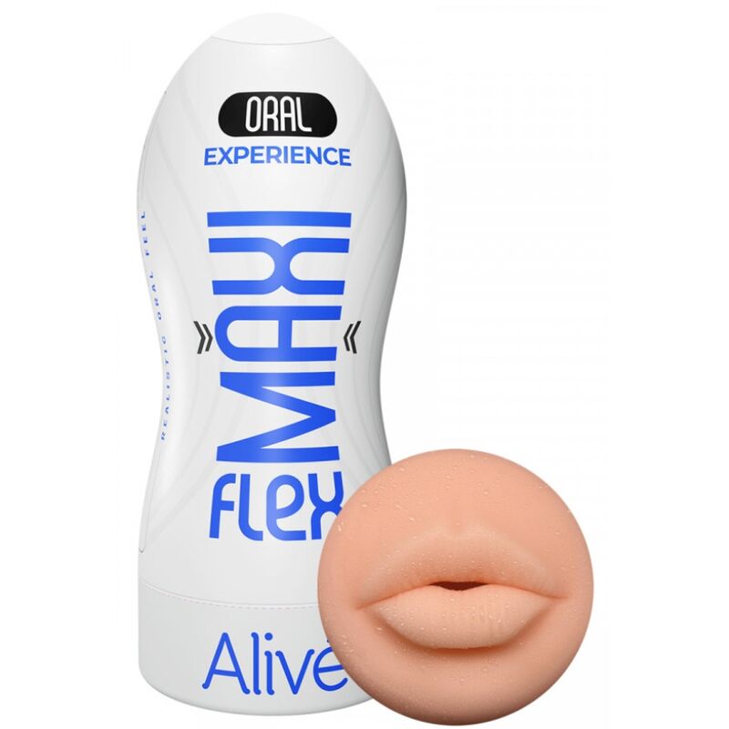 Masturbador Oral Masculino Maxi Flex Talla L