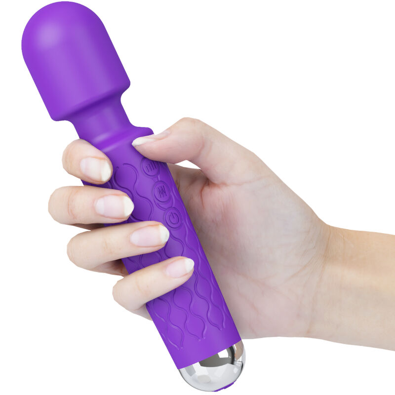 Violet Dual-Action Vibrating Massager