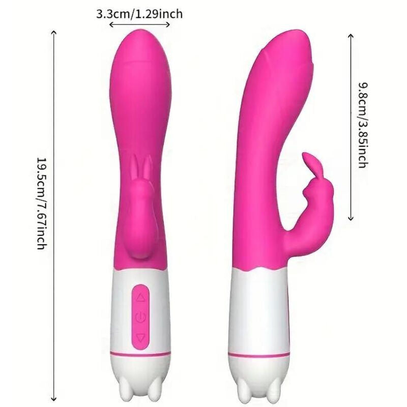Vibrador y Estimulador Rose Happy Rabbit