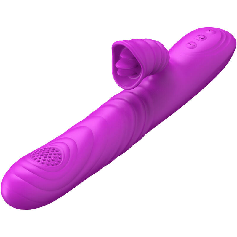 Angelia Multifunction Tongue Vibrator