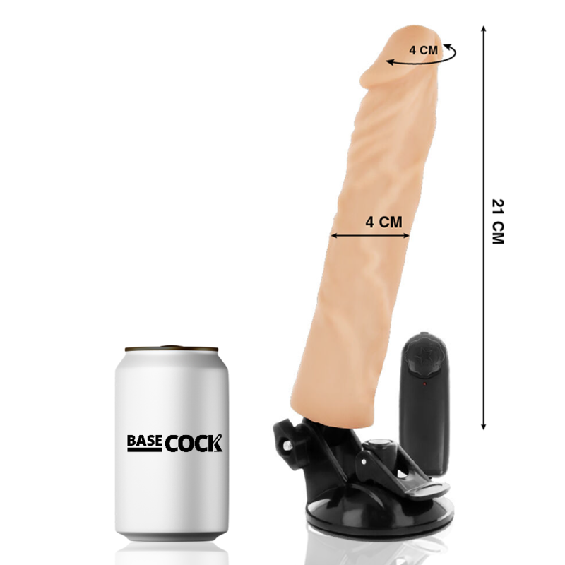 Realistic Remote Control Vibrator 21cm