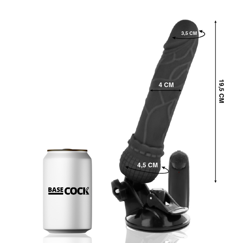 Realistic Remote Control Vibrator 19.5cm