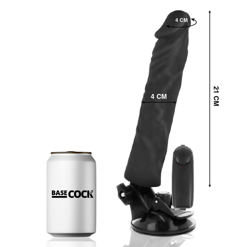 Remote Control Realistic Vibrator 21cm