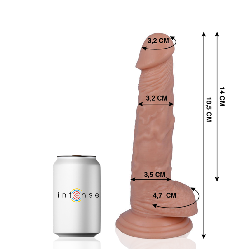 Realistic 13-Inch Cock 18.5cm x 3.2cm