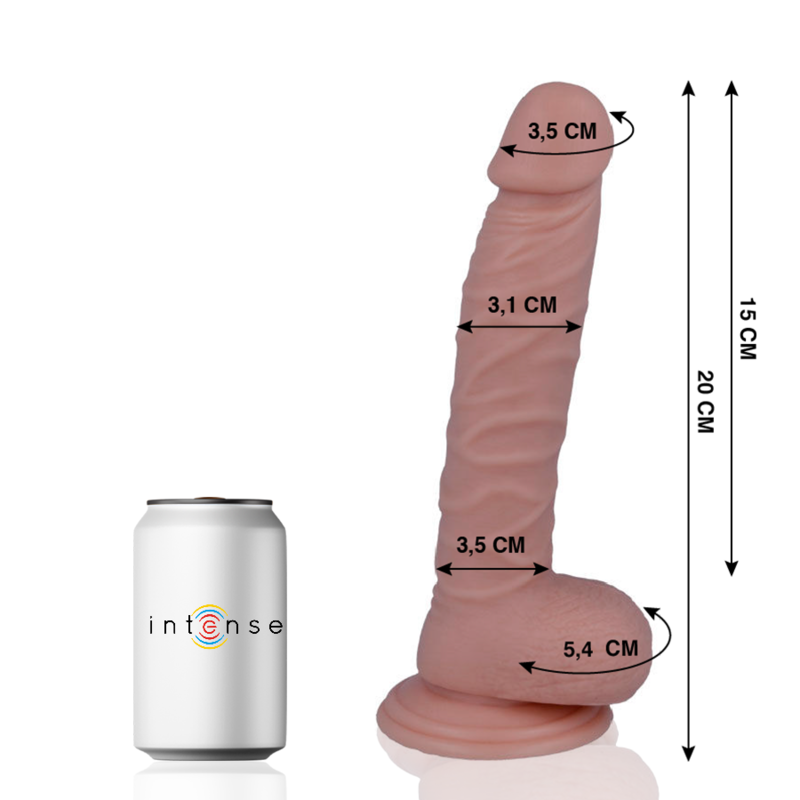 Realistic Dildo 20 cm Length 3.1 cm Width